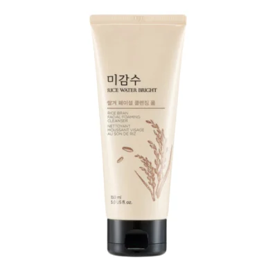 Rice Water Bright Foaming Cleanser THE FACE SHOP