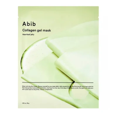 Collagen gel mask Heartleaf jelly ABIB