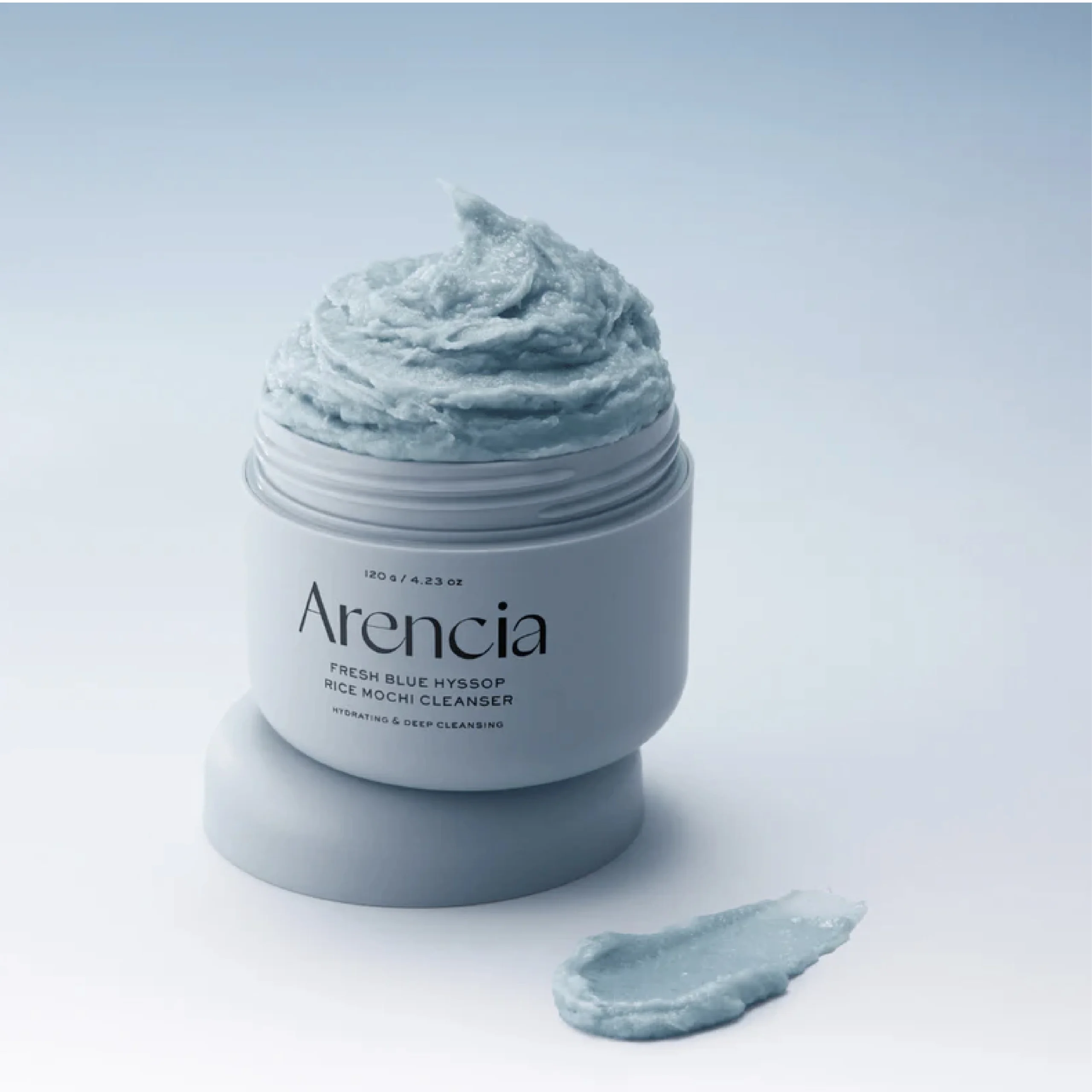 Fresh Blue Hyssop Rice Mochi Cleanser ARENCIA - Image 2