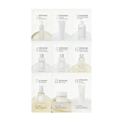 9-Step Skincare Sachet Step MIXSOON