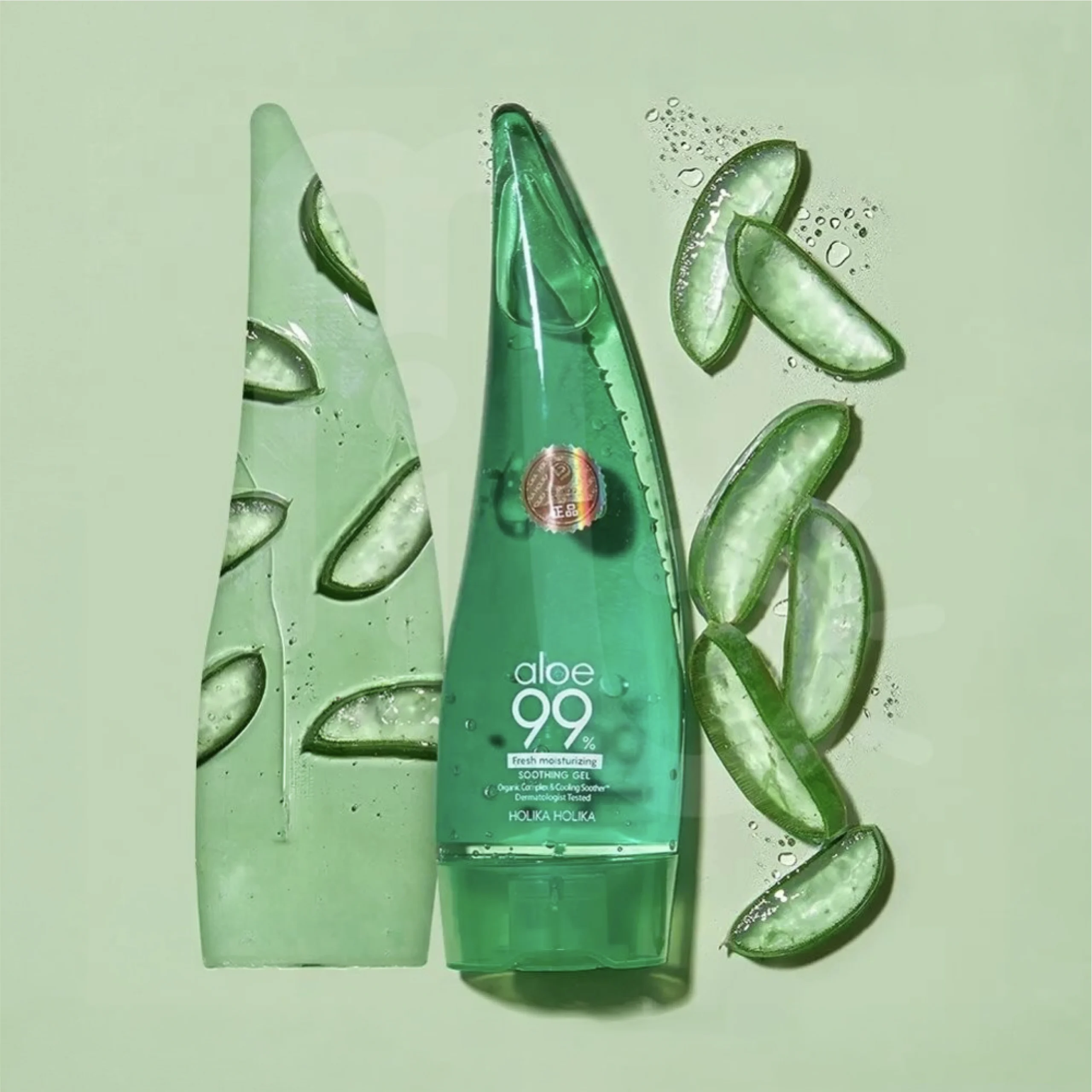 Aloe 99% soothing gel (fresh) 55ml HOLIKA HOLIKA - Image 2