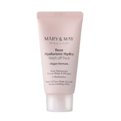 Rose Hyaluronic Hydra Wash Off Mask Pack Mini MARY&MAY