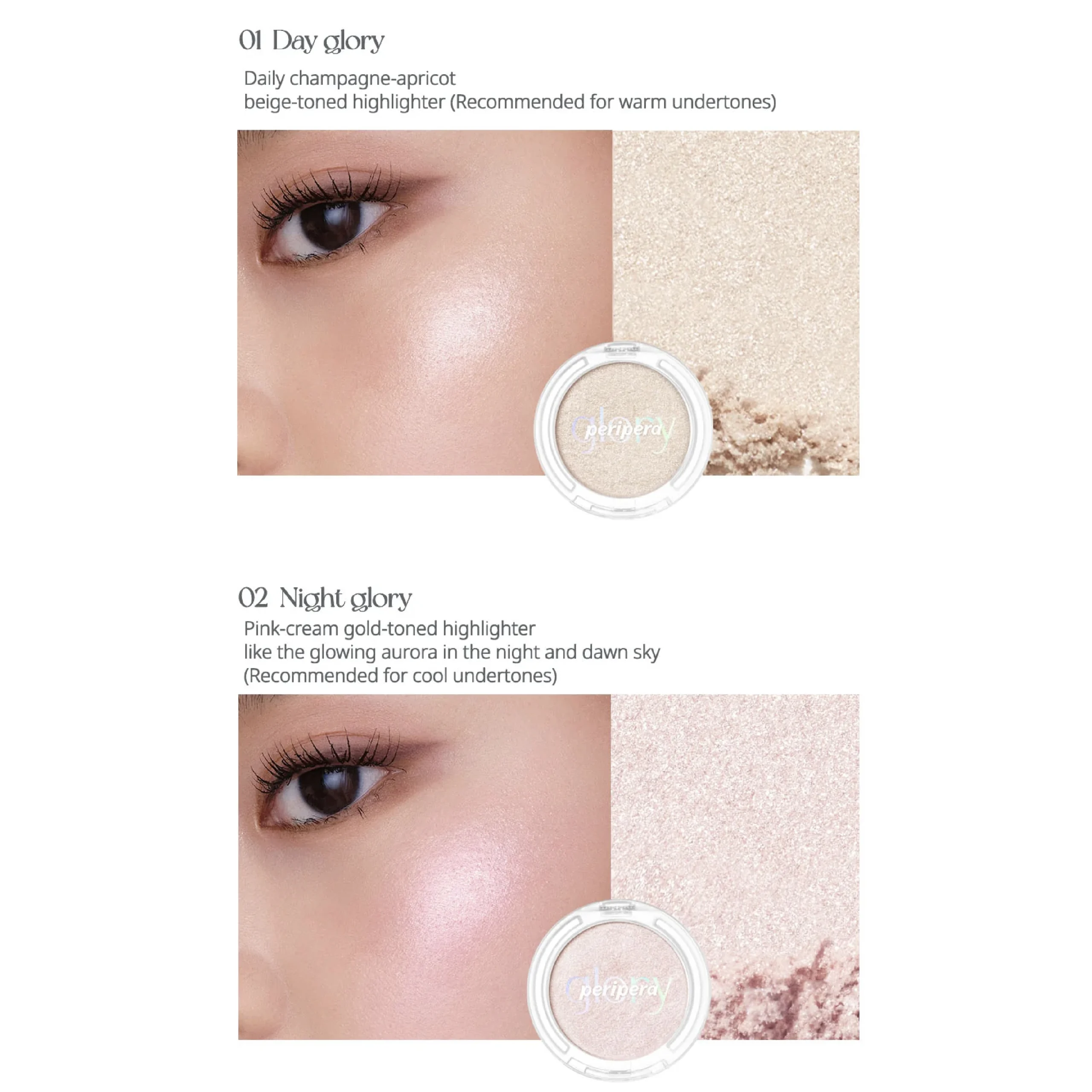 Pure Glory Highlighter Set PERIPERA - Image 2