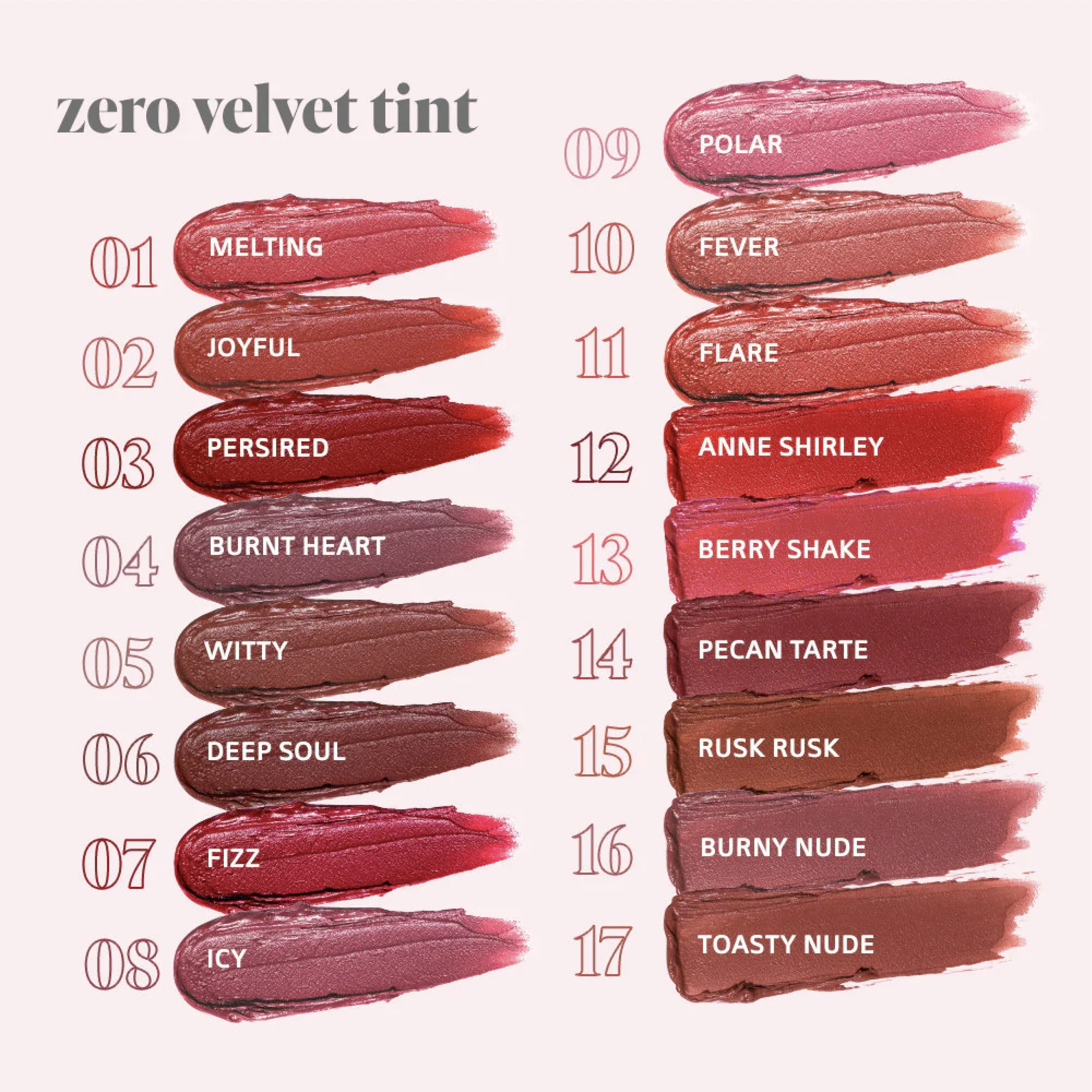 Zero Velvet Tint Nude ROM&ND - Image 2