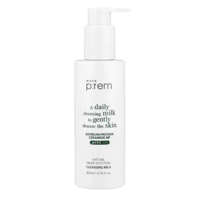 Safe Me. Relief Moisture Cleansing Milk MAKE P:REM