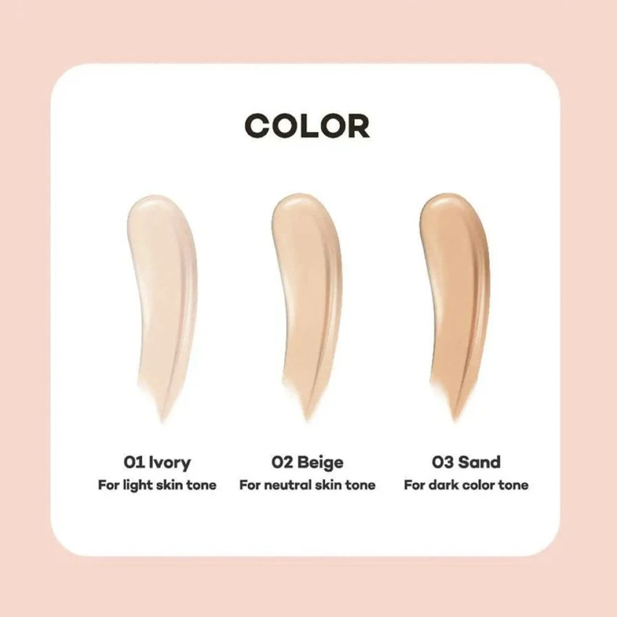 Honey Glow Cover Cushion PEACH C - Image 2