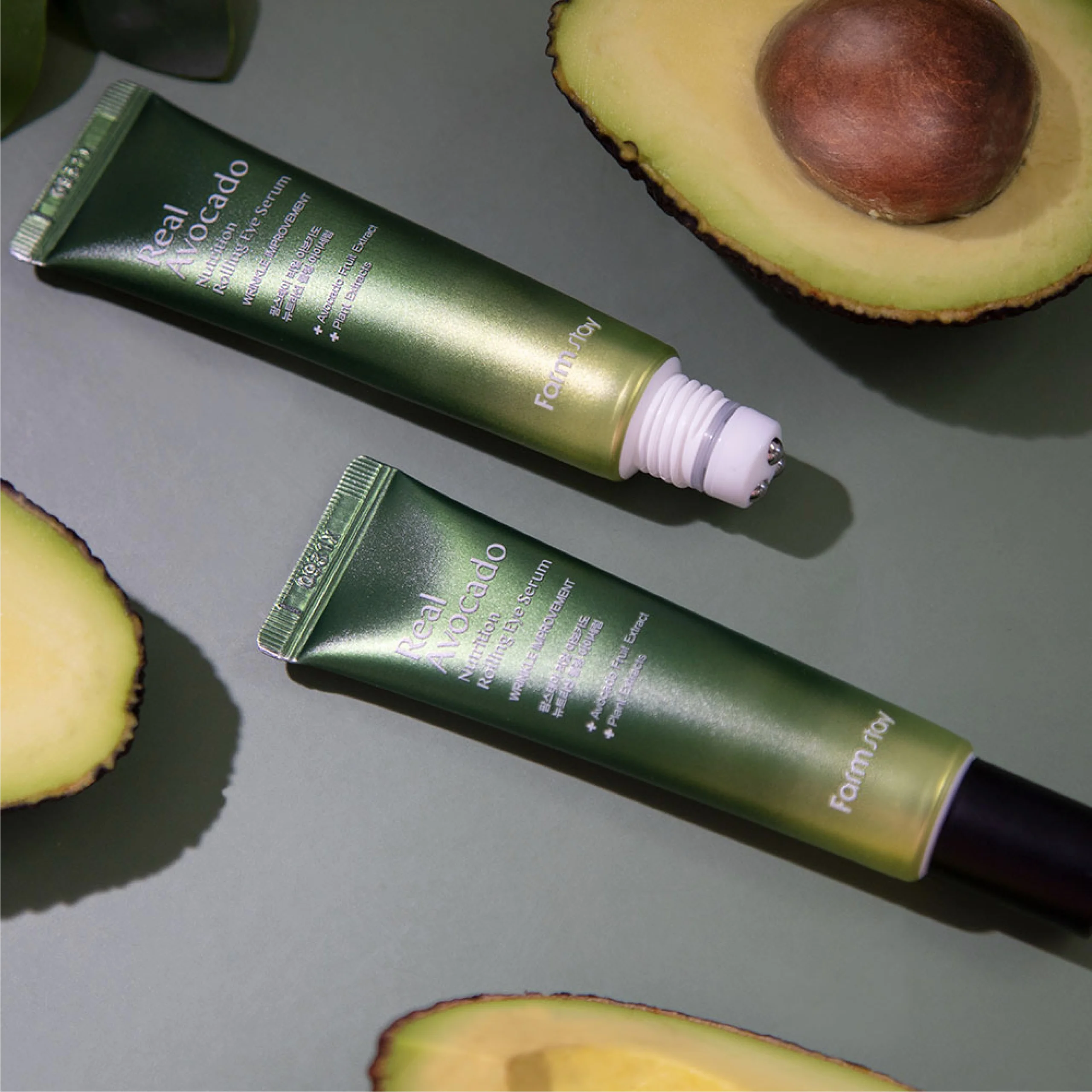 Real Avocado Nutrition Eye Cream FARMSTAY - Image 2
