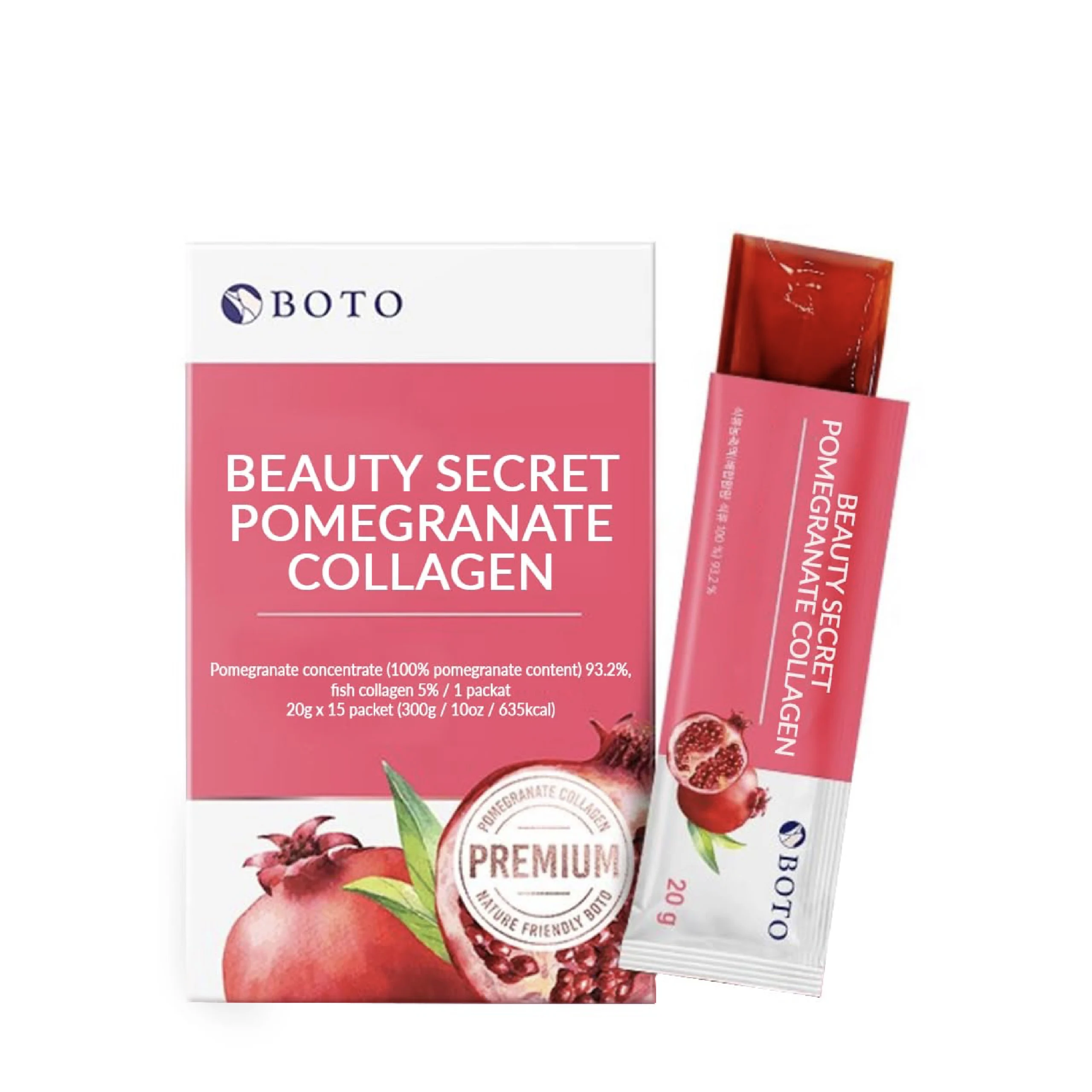 Beauty Secret Pomegranate Jelly Collagen BOTO