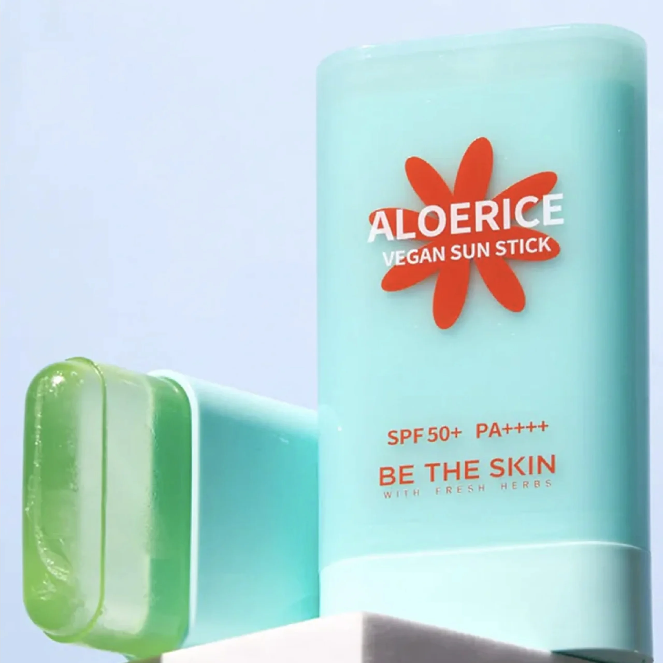 Aloe Rice Vegan Sun Stick BE THE SKIN - Image 2