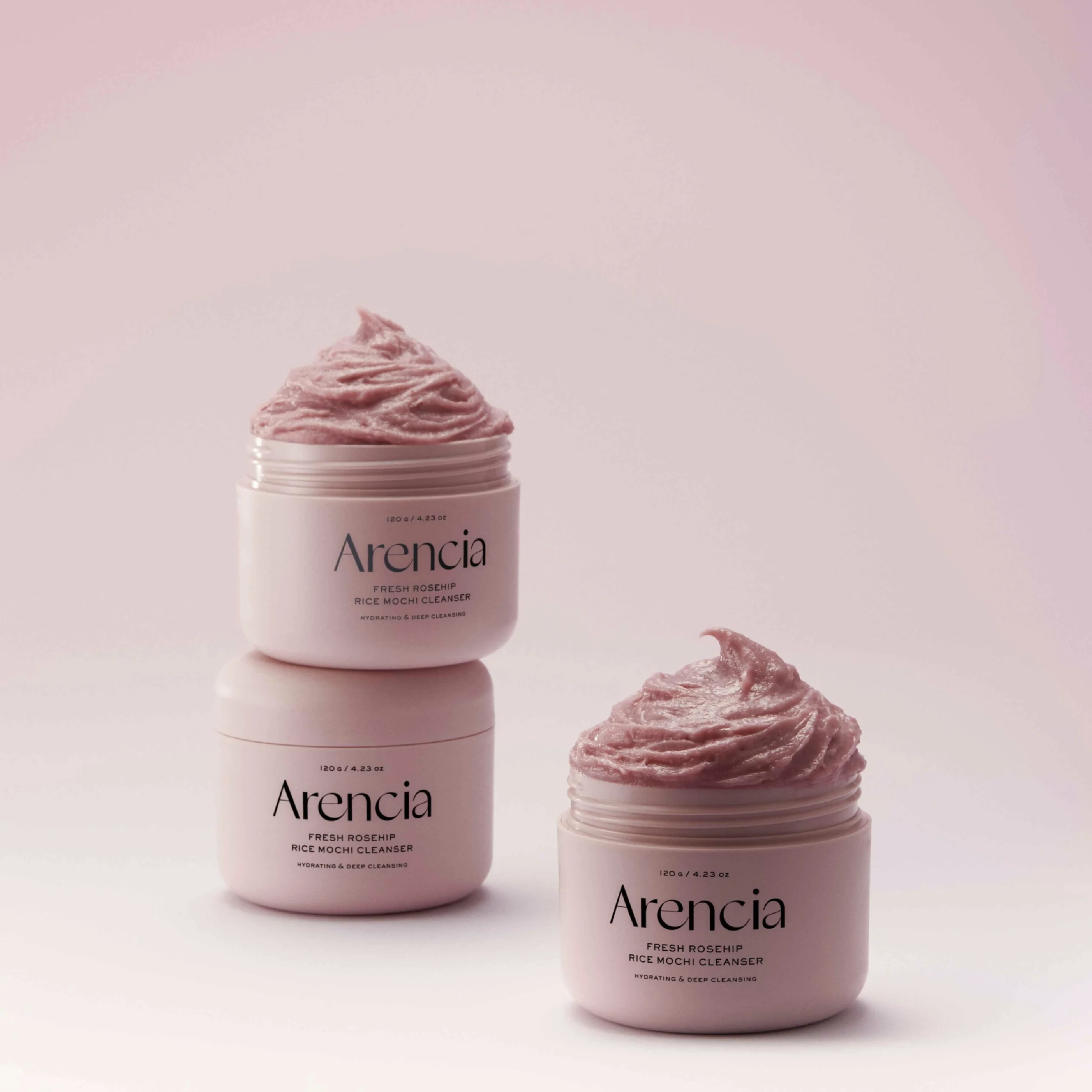 Fresh Rosehip Rice Mochi Cleanser ARENCIA - Image 2