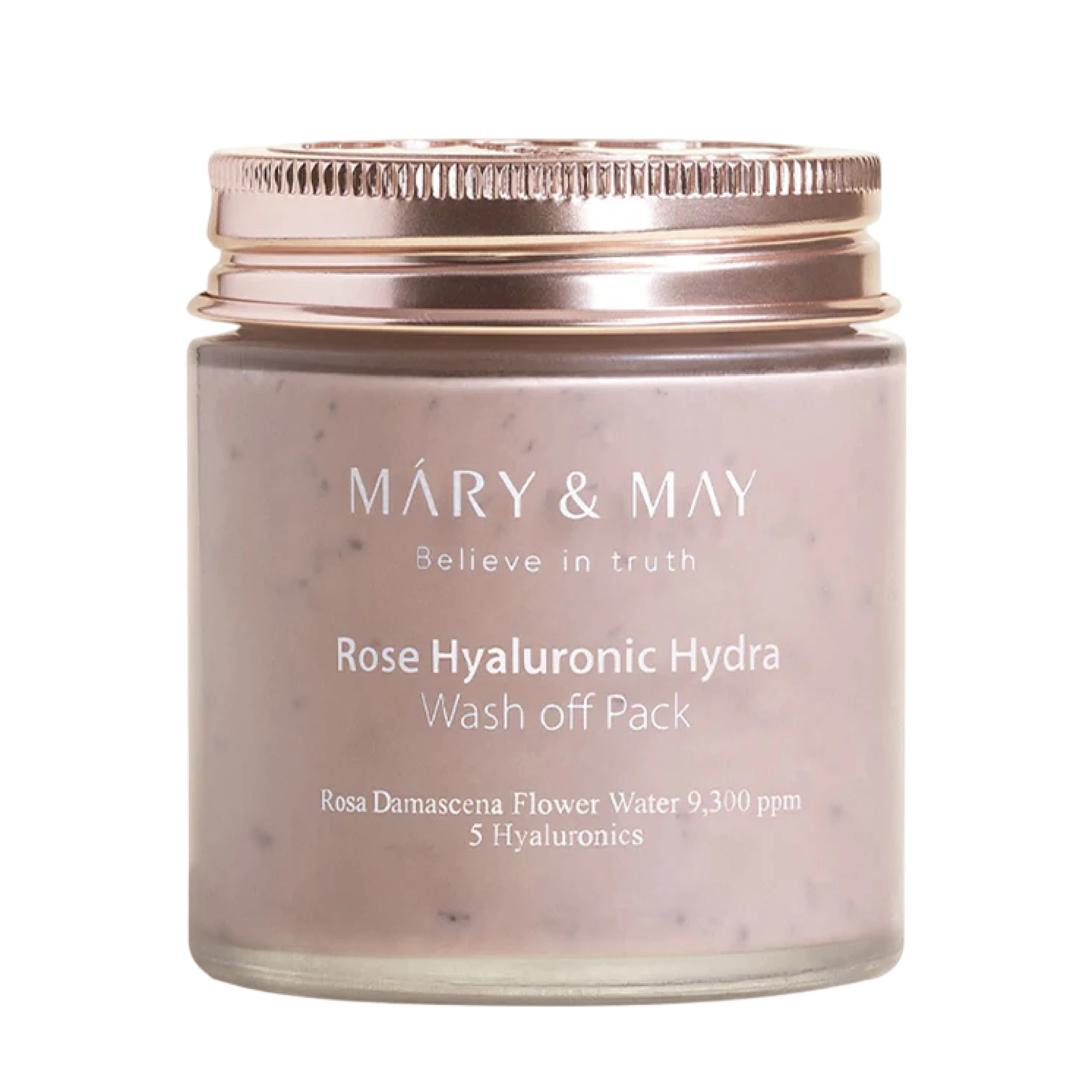 Vegan Rose Hyaluronic Hydra Wash Off Pack MARY&MAY