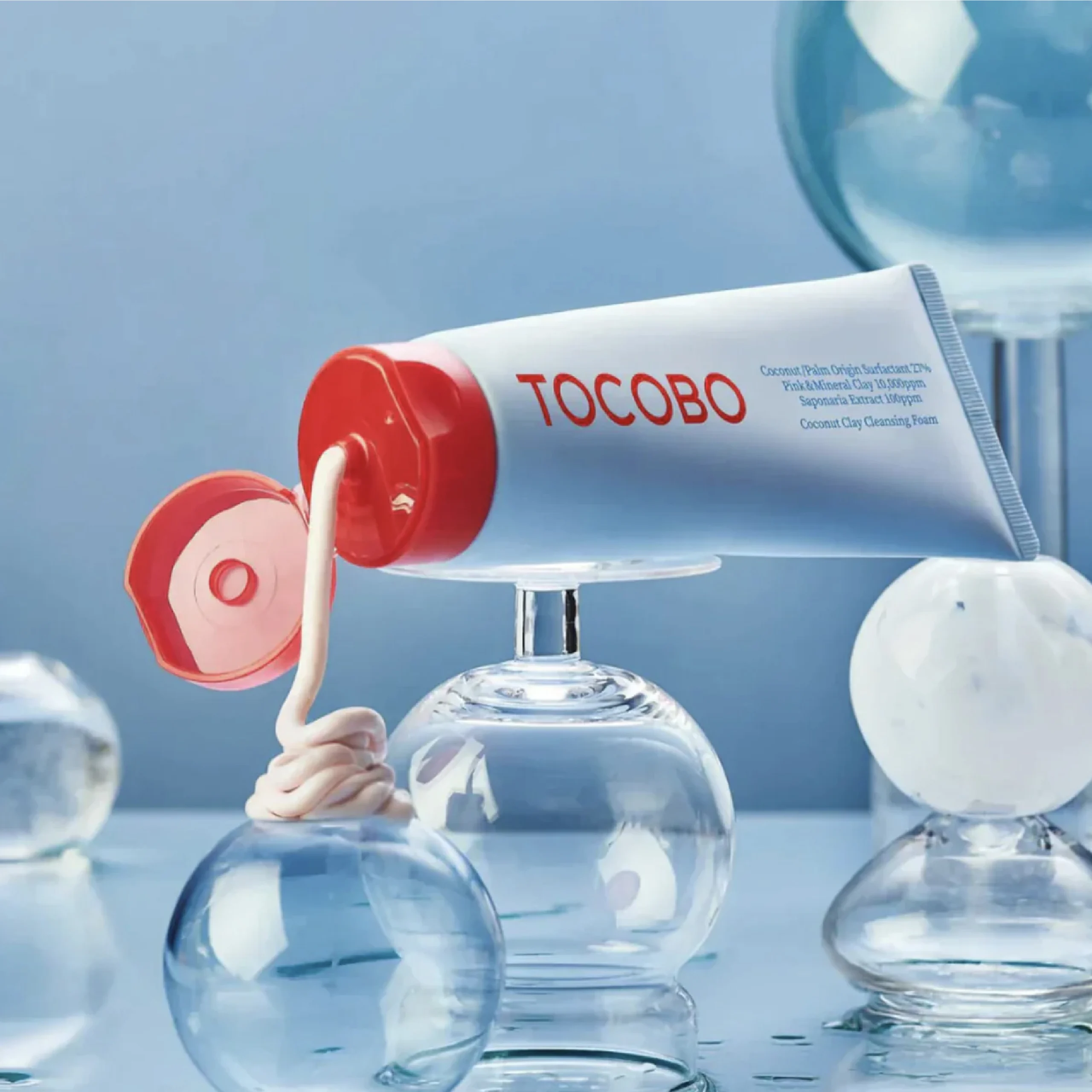 Coconut Clay Cleansing Foam TOCOBO - Image 2