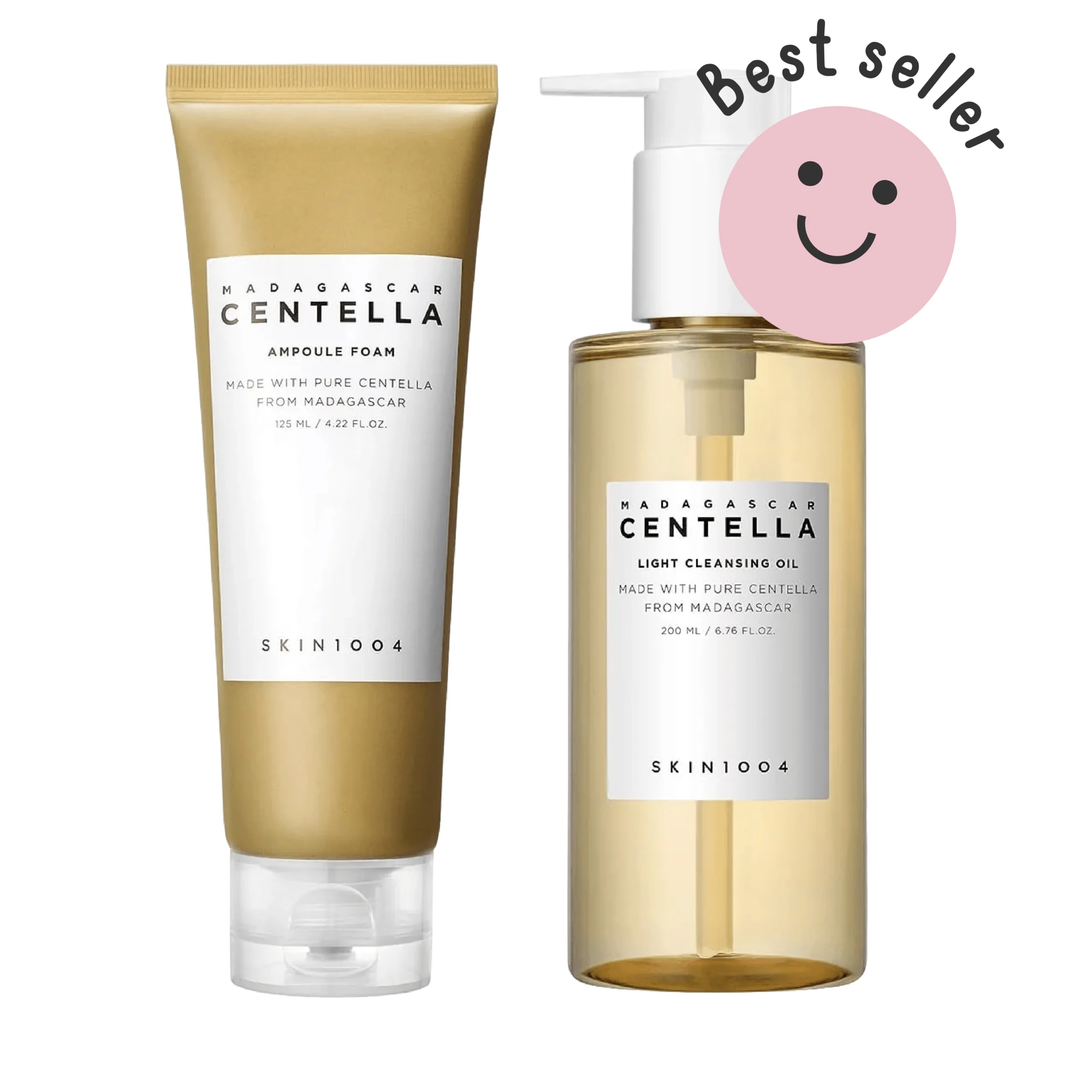 Madagascar Centella Double Cleansing Duo Set SKIN1004