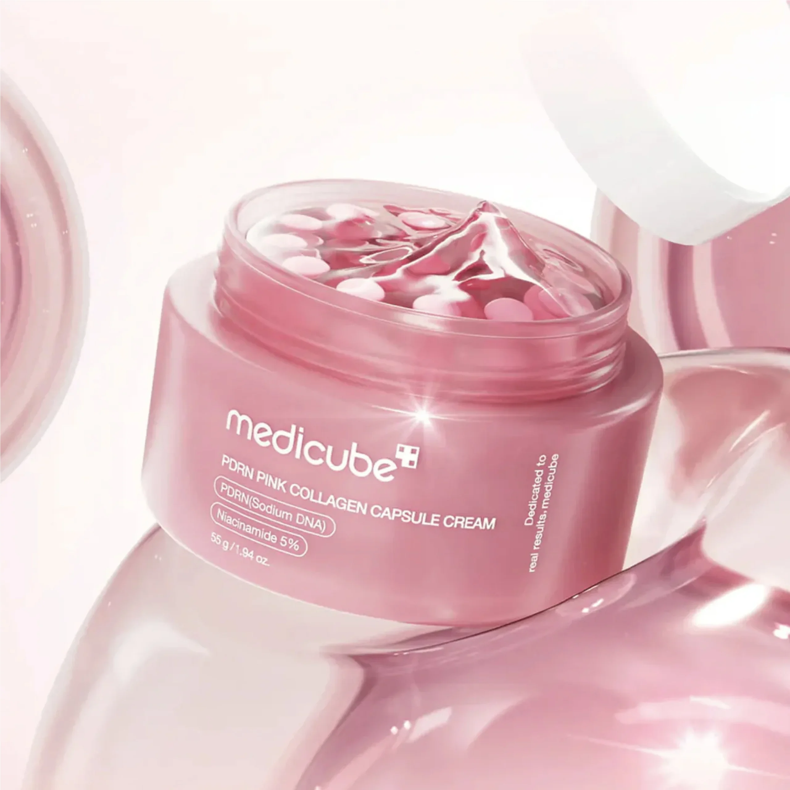 PDRN Pink Collagen Capsule Cream MEDICUBE - Image 2