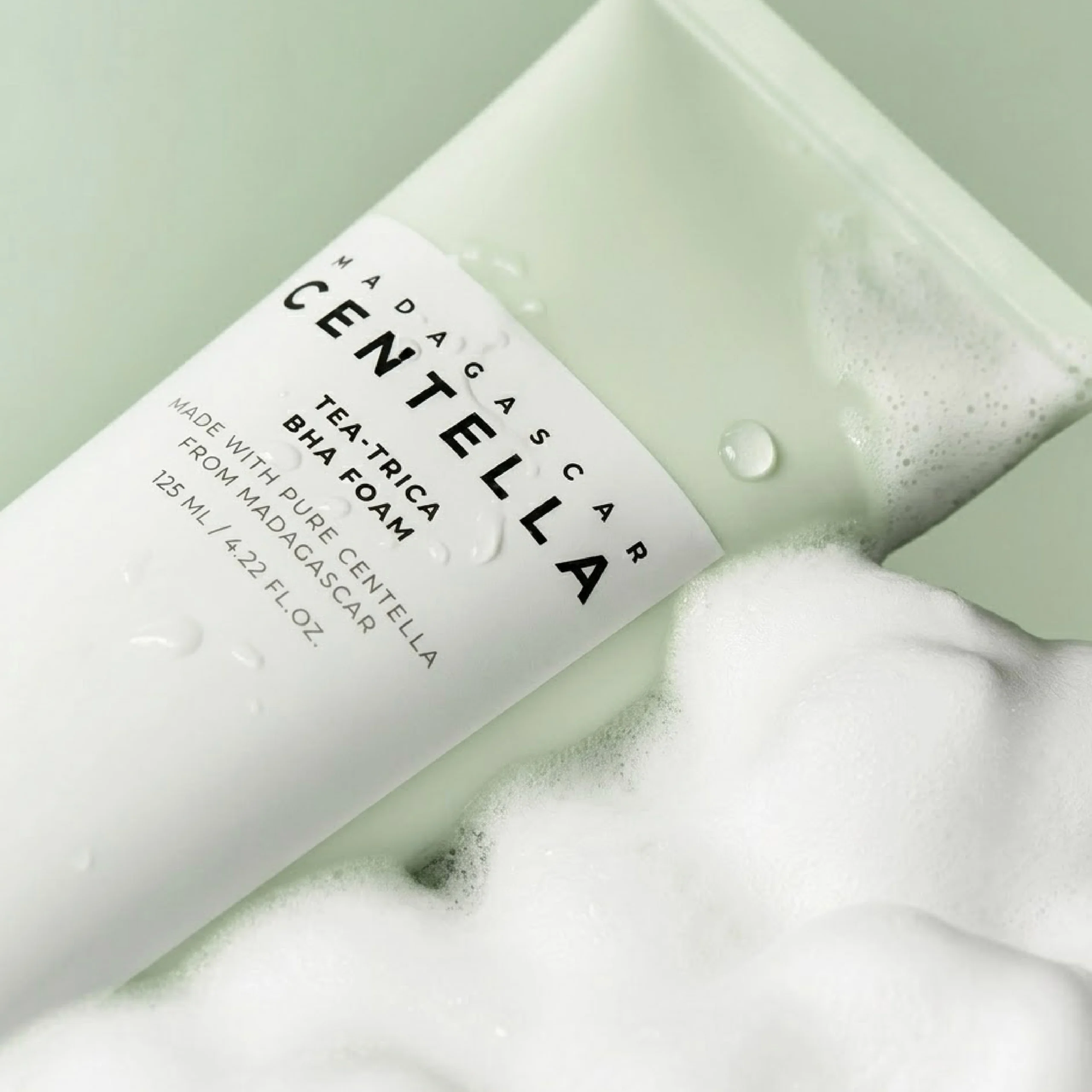 Madagascar Centella Tea-Trica BHA Foam SKIN1004 - Image 2
