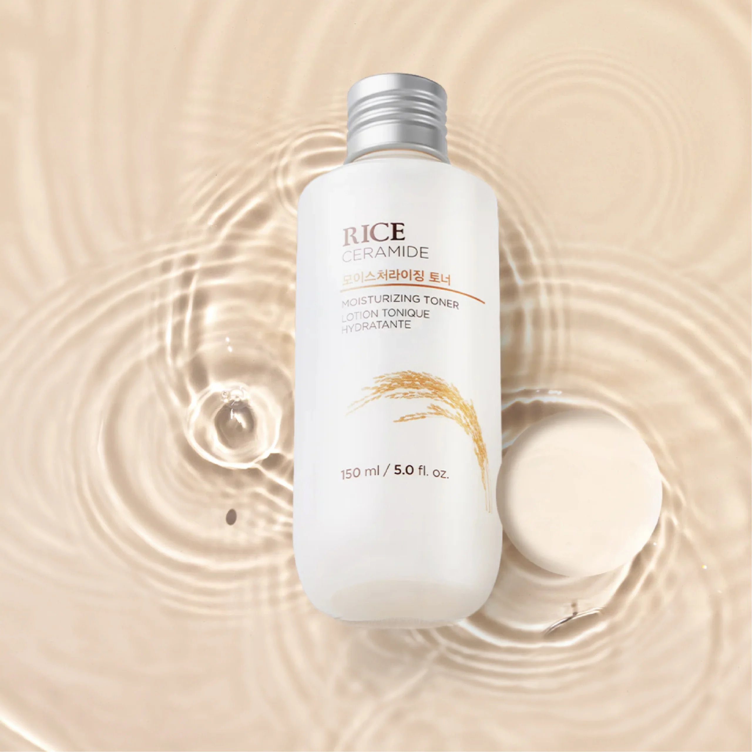Rice & Ceramide Moisture Toner THE FACE SHOP - Image 2