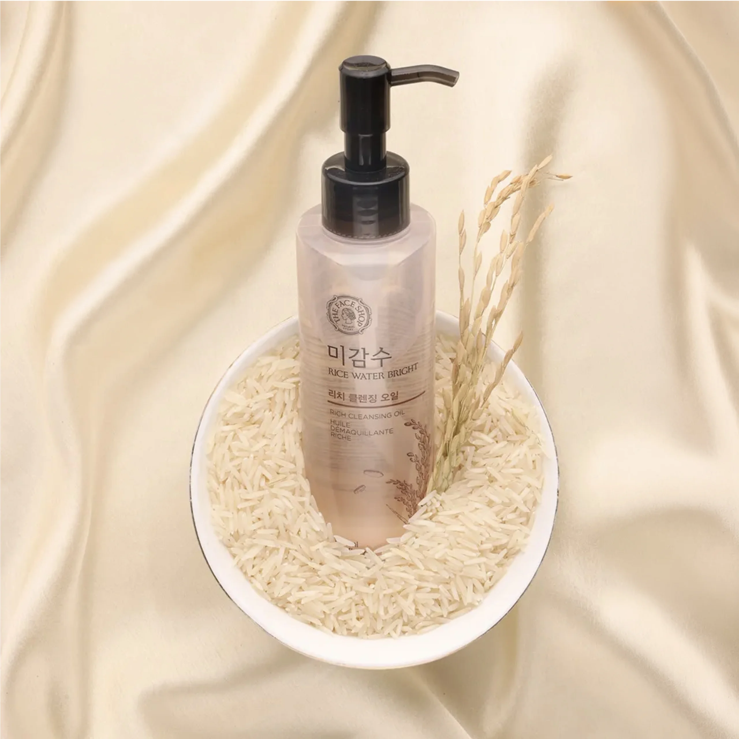 Rice Water Bright Rich Cleansing Oil THE FACE SHOP - Image 2