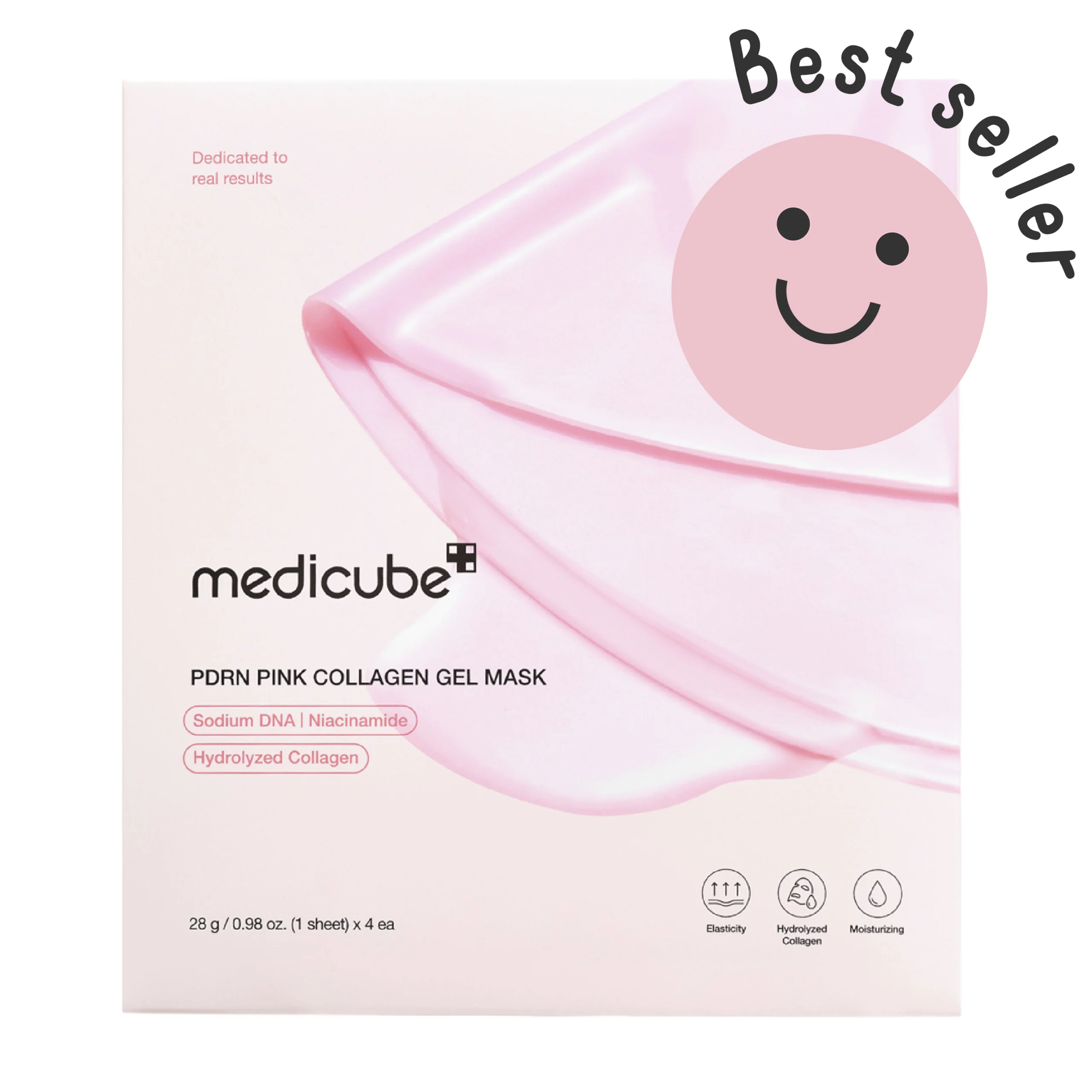 PDRN Pink Collagen Gel Mask MEDICUBE