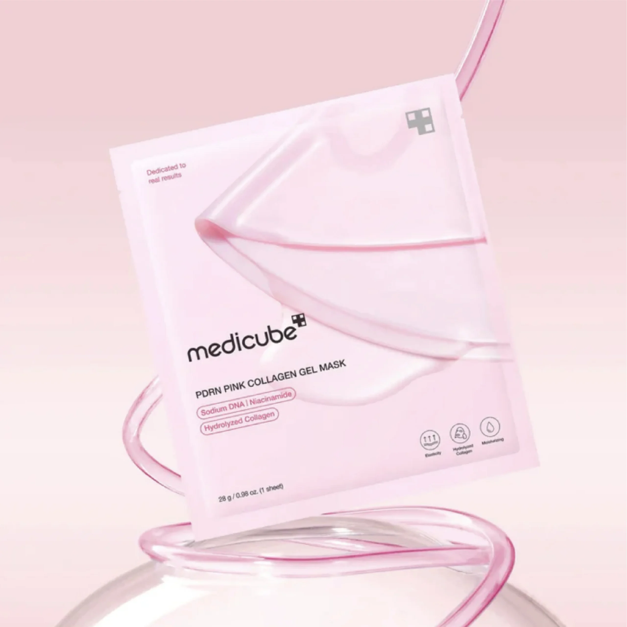 PDRN Pink Collagen Gel Mask MEDICUBE - Image 2