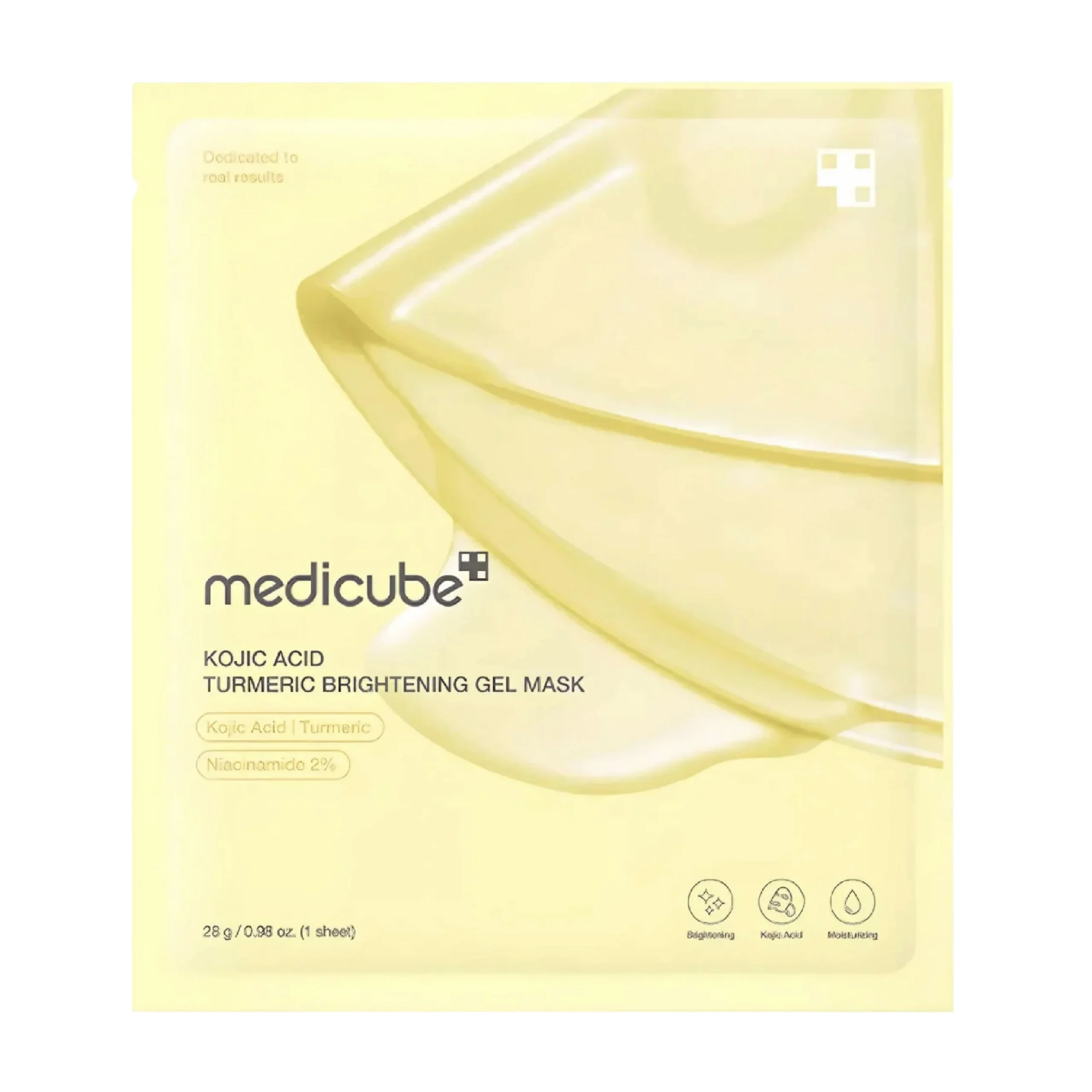 Kojic Acid Turmeric Brightening Gel Mask MEDICUBE