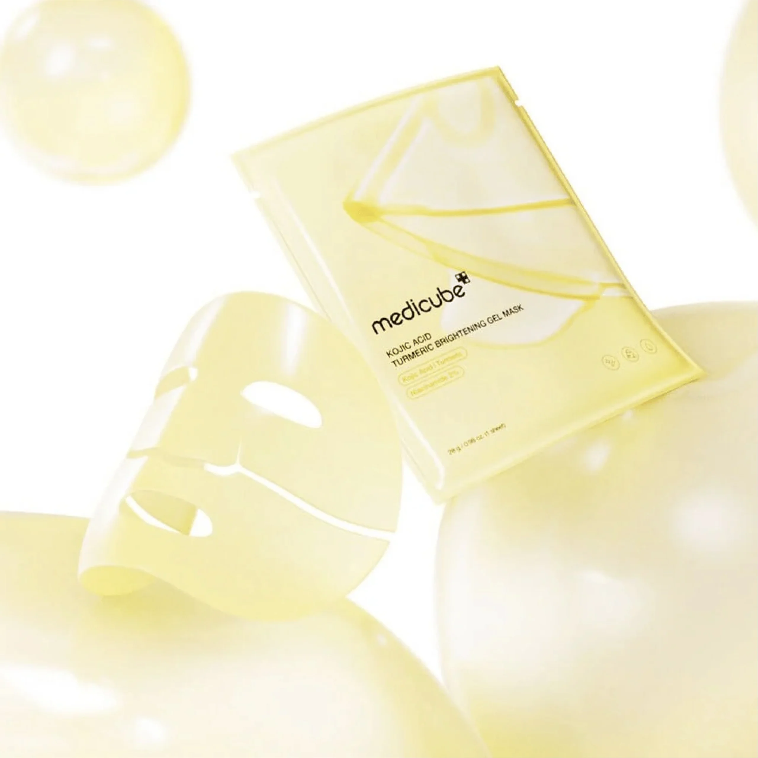 Kojic Acid Turmeric Brightening Gel Mask MEDICUBE - Image 2