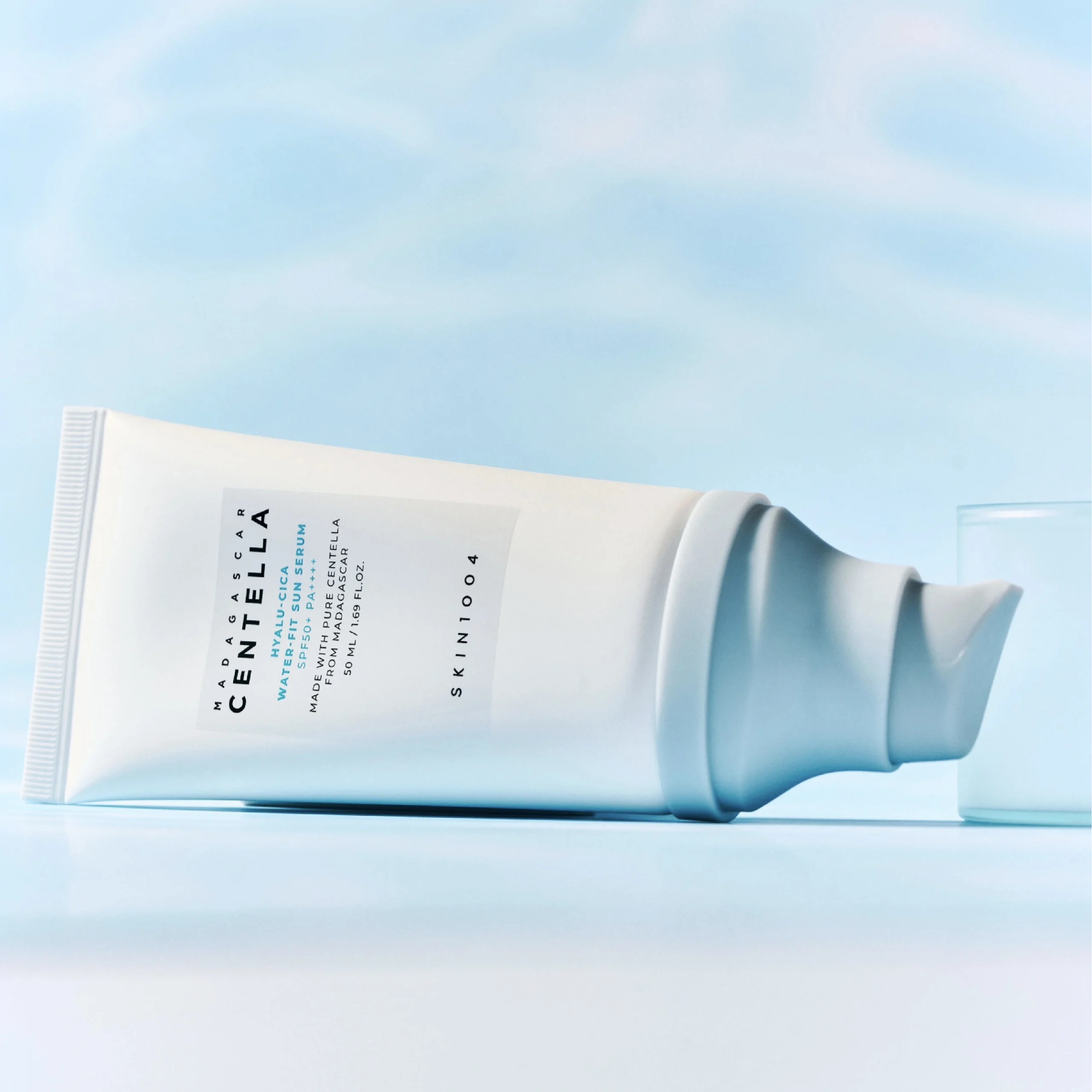 Madagascar Centella Hyalu-Cica Water-Fit Sun Serum SKIN1004 - Image 2